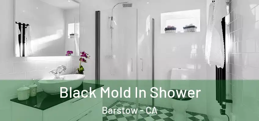  Black Mold In Shower Barstow - CA