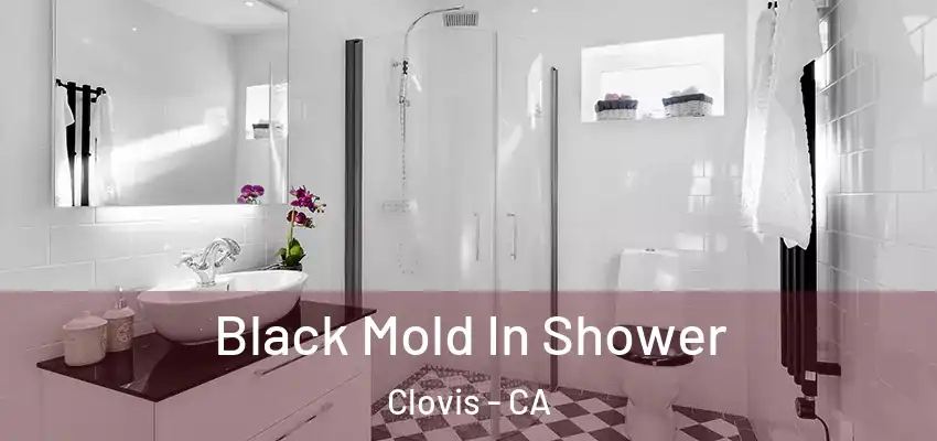  Black Mold In Shower Clovis - CA