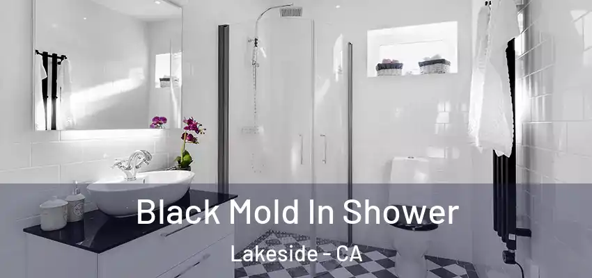  Black Mold In Shower Lakeside - CA