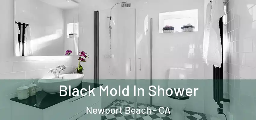  Black Mold In Shower Newport Beach - CA