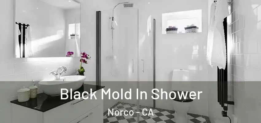 Black Mold In Shower Norco - CA