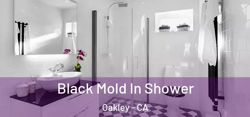  Black Mold In Shower Oakley - CA