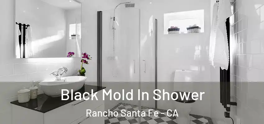  Black Mold In Shower Rancho Santa Fe - CA