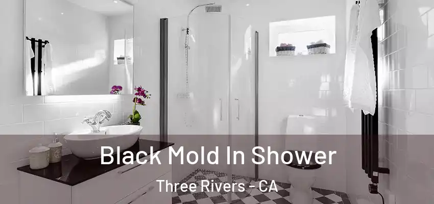  Black Mold In Shower Three Rivers - CA