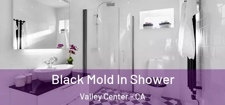  Black Mold In Shower Valley Center - CA