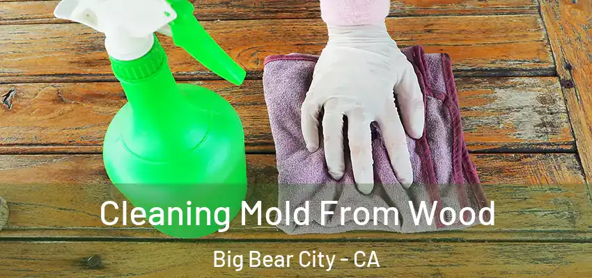  Cleaning Mold From Wood Big Bear City - CA