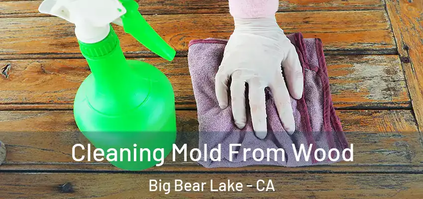  Cleaning Mold From Wood Big Bear Lake - CA