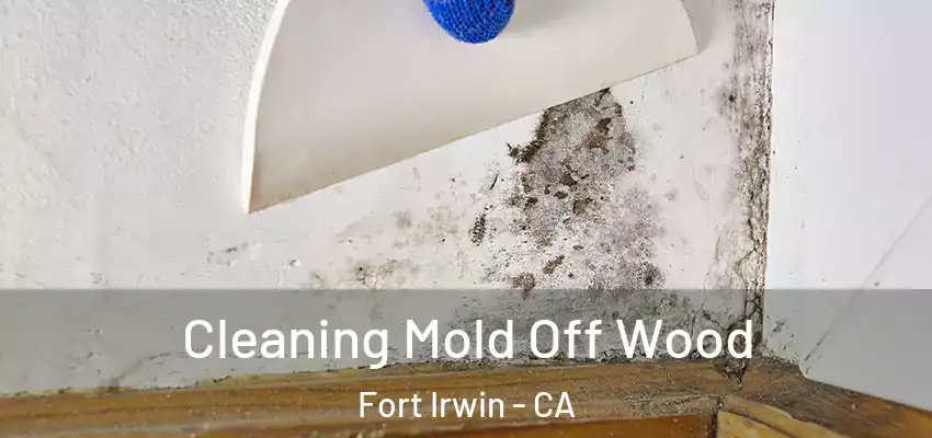 Cleaning Mold Off Wood Fort Irwin - CA