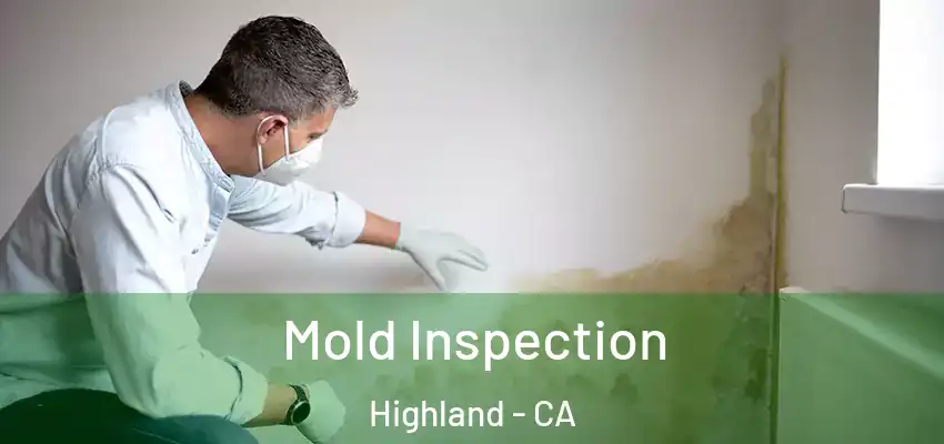 Mold Inspection Highland - CA