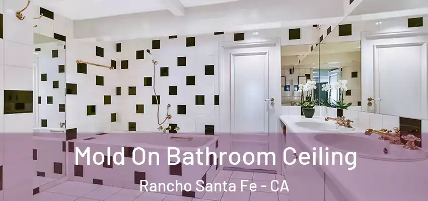  Mold On Bathroom Ceiling Rancho Santa Fe - CA