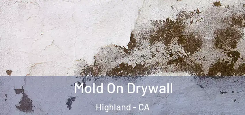  Mold On Drywall Highland - CA