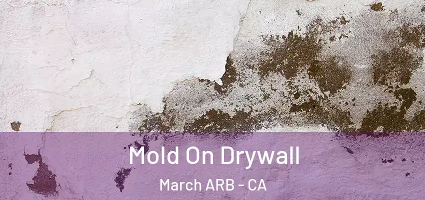 Mold On Drywall March ARB - CA