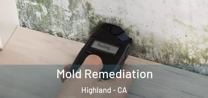  Mold Remediation Highland - CA