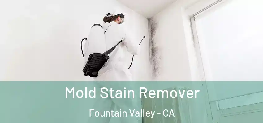 Mold Stain Remover Fountain Valley - CA