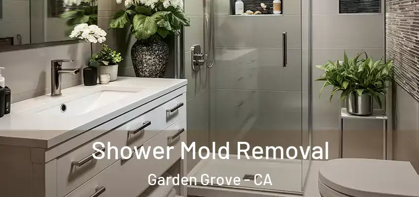  Shower Mold Removal Garden Grove - CA